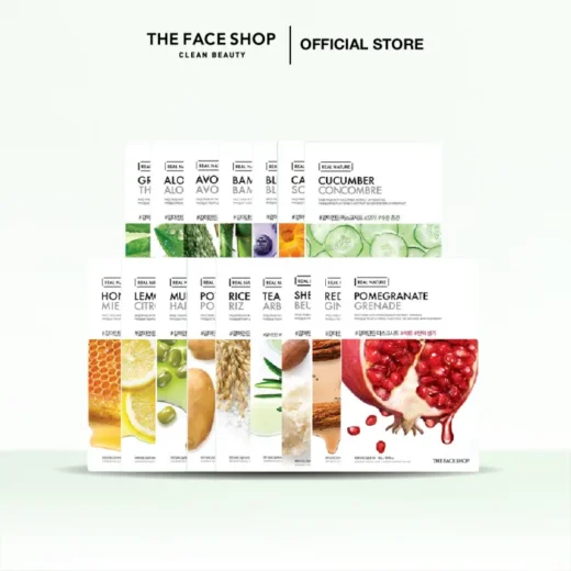[ Best Selling Daily Masks ] THE FACE SHOP Real Nature Mask Sheet Skincare Sheet Mask Masker Muka 面膜