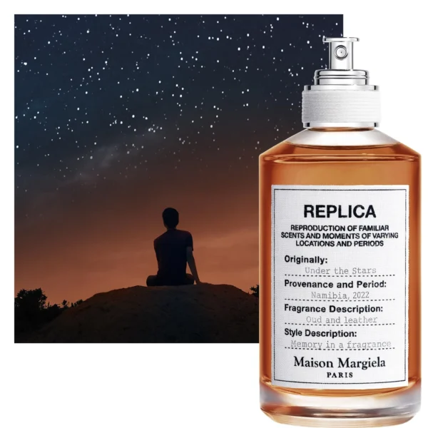 Maison Margiela - Under the Stars Eau de Toilette - Warm & Spicy Fragrance - With Black Pepper, Cedarwood & Leather Accord