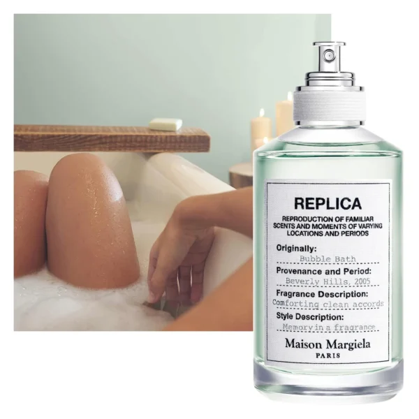 Maison Margiela- Bubble Bath Eau de Toilette - Fresh Fragrance - With Soap Bubbles, Rose & Coconut Milk