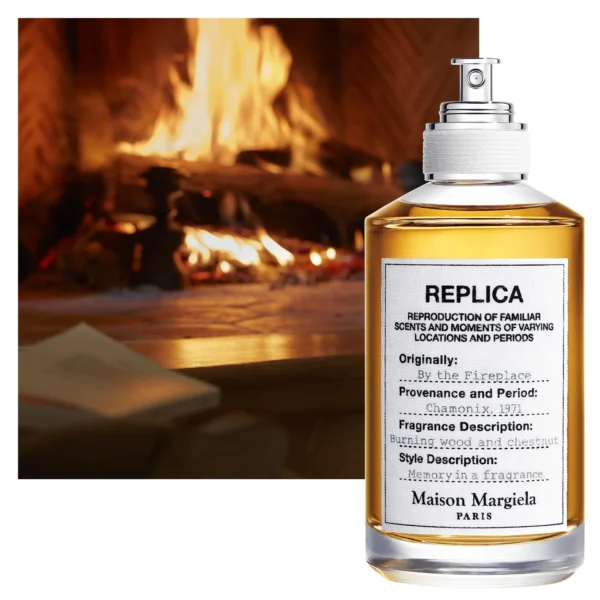Maison Margiela - By the Fireplace Eau de Toilette - Warm & Spicy Fragrance - With Chestnut, Wood & Vanilla