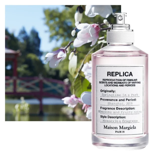 Maison Margiela - Springtime in the Park Eau de Toilette - Floral Fragrance - With Pear Accord, Lily of the Valley & Musk Accords - 3.4 Fl Oz