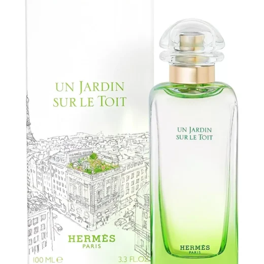 Hermes Hermès Un Jardin Sur Le Toit for Unisex Eau de Toilette Spray, 3.3 Ounce