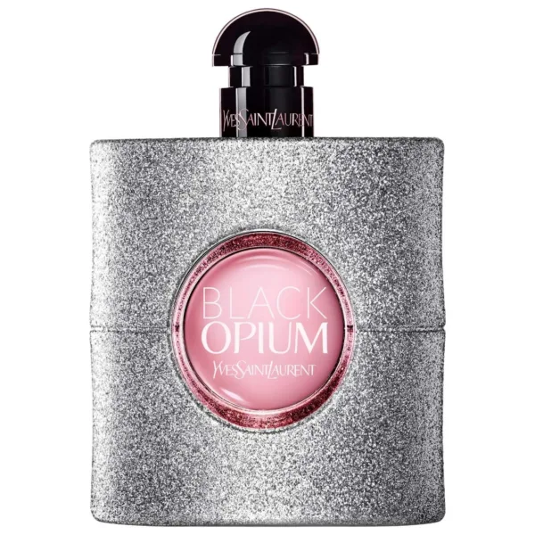 Yves Saint Laurent Black Opium Eau De Parfum Glitter Spray for Women, 3.0 Ounce