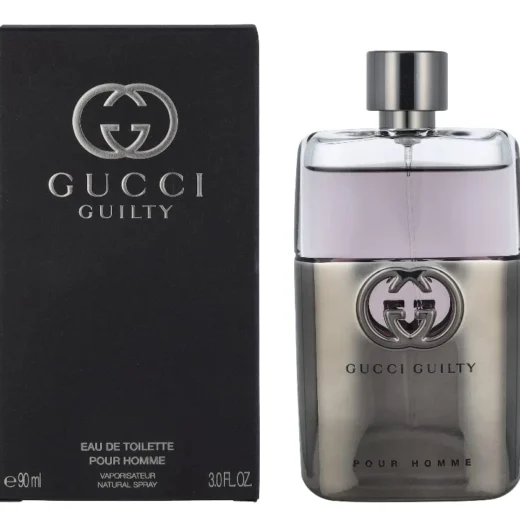 Gucci Guilty by Gucci for Men Eau de Toilette Spray, 3 Fl Oz (Pack of 1)