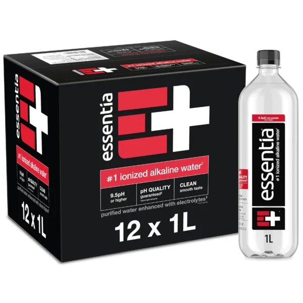 Essentia Ionized Alkaline Water, 9.5 Ph Until Opened, 99.9% Pure, Bottled Water