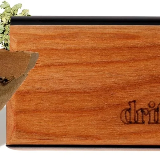 Drift Car Air Freshener - The Original Wood Air Freshener - Car Odor Eliminator - Long Lasting Scent - Metal Clip - Essential Oils - Clean Ingredients - Amber Scent 3 Pack Starter Kit - CLIP