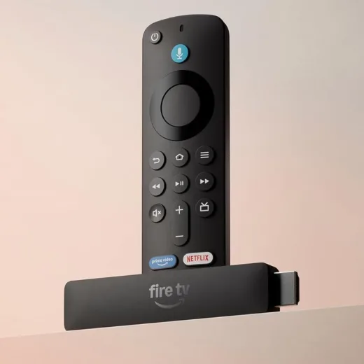 Amazon Fire TV Stick HD (newest model), free & live TV, Alexa Voice Remote, powered by the TV, effortless setup, find shows faster with Alexa+