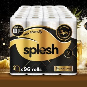 Splesh Signature Scented Toilet Paper (96 Rolls, 3-Ply)