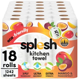 18 Rolls Culina Kitchen Towel – Mango & Passionfruit scented