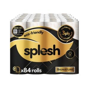 Splesh Signature Scented Toilet Paper | 84 Pack 3-Ply