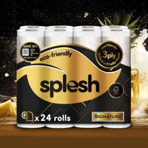 Splesh Signature Scented Toilet Paper (24 Rolls, 3-Ply)