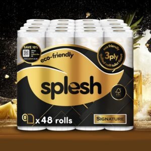 Splesh Signature Scented Toilet Paper (48 Rolls, 3-Ply)